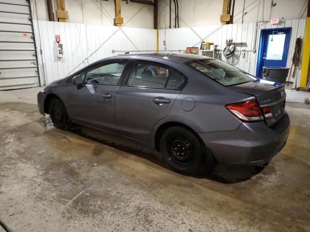 2HGFB2F5XEH555397 - 2014 HONDA CIVIC LX GRAY photo 2