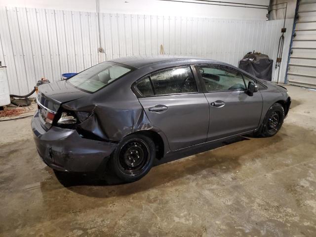 2HGFB2F5XEH555397 - 2014 HONDA CIVIC LX GRAY photo 3