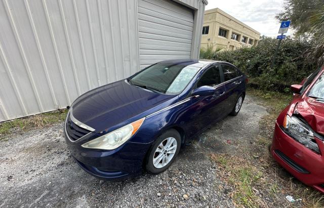 5NPEB4AC8BH048691 - 2011 HYUNDAI SONATA GLS BLUE photo 2