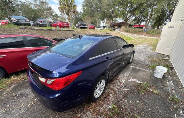 5NPEB4AC8BH048691 - 2011 HYUNDAI SONATA GLS BLUE photo 4