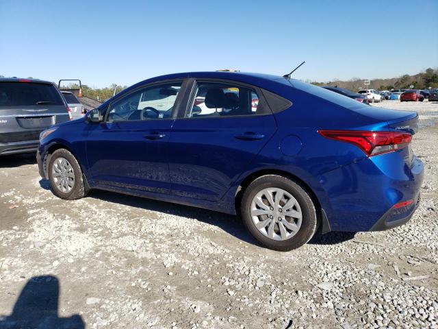 3KPC24A3XJE028145 - 2018 HYUNDAI ACCENT SE BLUE photo 2