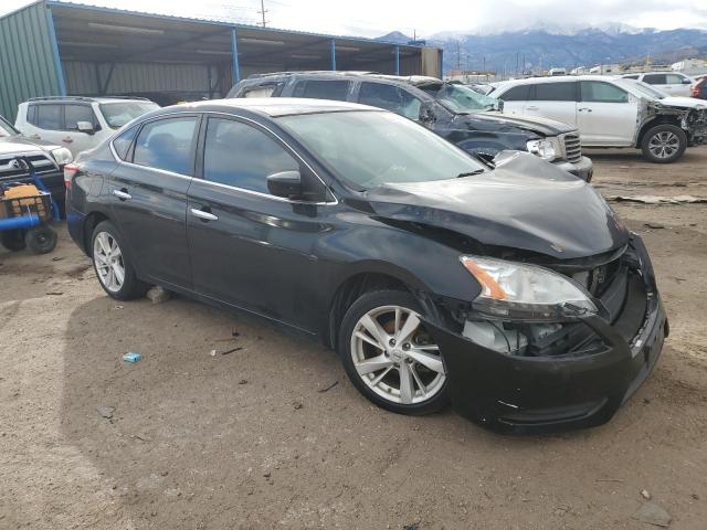 3N1AB7AP8DL689171 - 2013 NISSAN SENTRA S BLACK photo 4