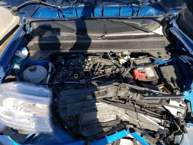 3FTTW8E9XNRA99466 - 2022 FORD MAVERICK XL BLUE photo 11