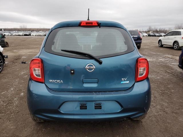 3N1CK3CP4FL267240 - 2015 NISSAN MICRA BLUE photo 6