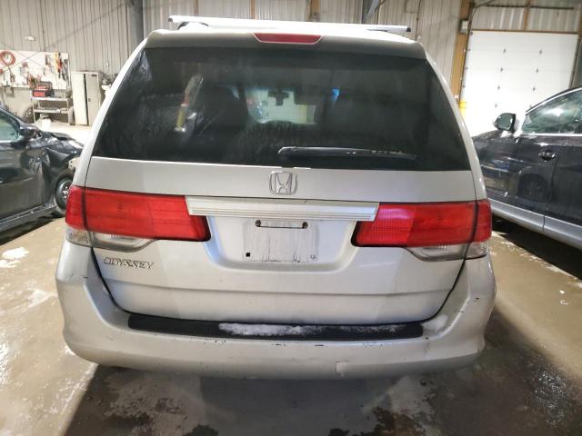 5FNRL384X9B050989 - 2009 HONDA ODYSSEY EX SILVER photo 6