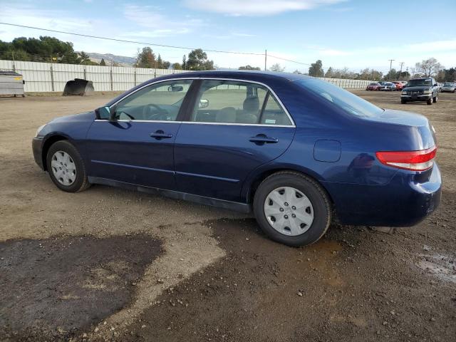 JHMCM56313C081950 - 2003 HONDA ACCORD LX BLUE photo 2