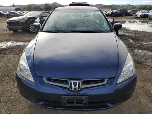 JHMCM56313C081950 - 2003 HONDA ACCORD LX BLUE photo 5