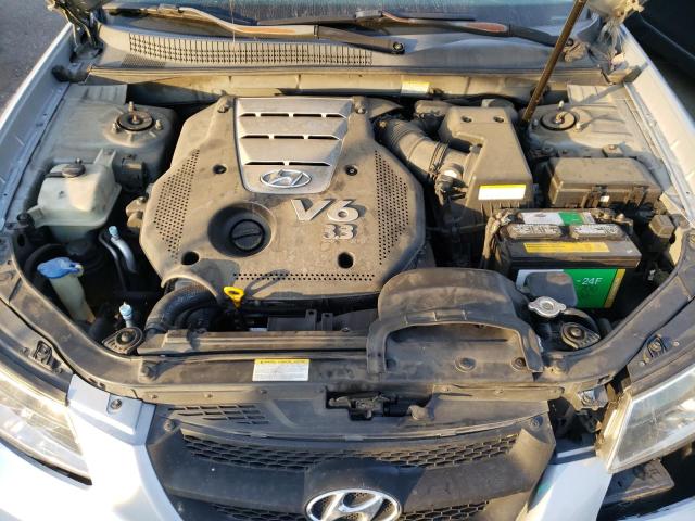 5NPEU46F36H140312 - 2006 HYUNDAI SONATA GLS SILVER photo 11