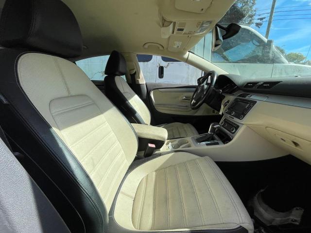 WVWHN7AN2BE718596 - 2011 VOLKSWAGEN CC LUXURY WHITE photo 5