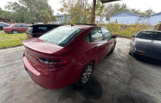 1C3CDFBA6DD176158 - 2013 DODGE DART SXT RED photo 4