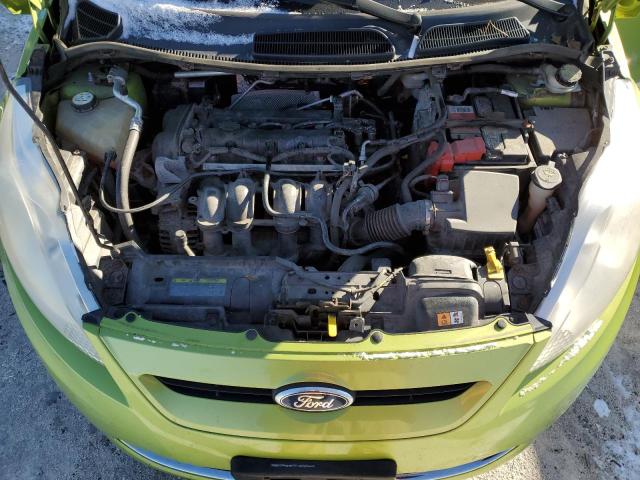 3FADP4FJ0BM102280 - 2011 FORD FIESTA SES GREEN photo 11