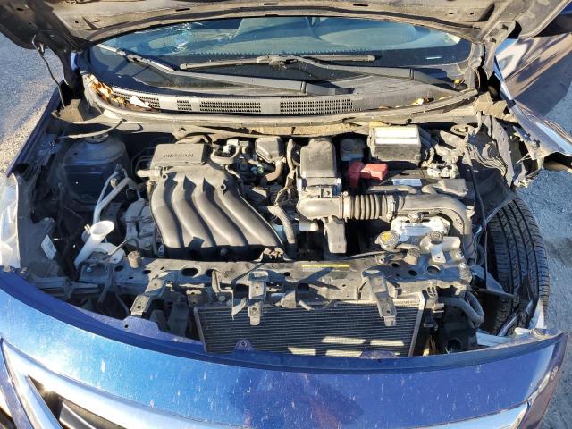 3N1CN7AP9KL815552 - 2019 NISSAN VERSA S BLUE photo 11