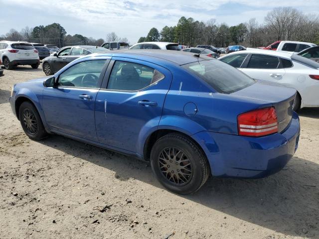 1B3LC46B19N504384 - 2009 DODGE AVENGER SE BLUE photo 2