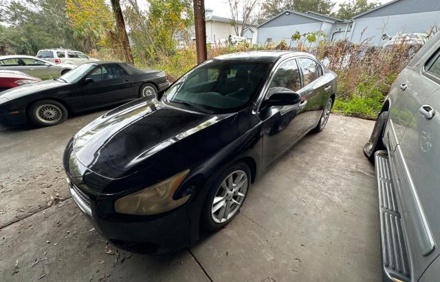 1N4AA51E19C836877 - 2009 NISSAN MAXIMA S BLACK photo 2