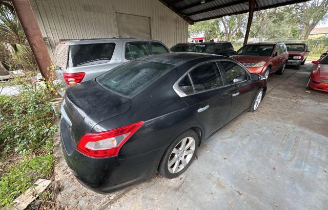 1N4AA51E19C836877 - 2009 NISSAN MAXIMA S BLACK photo 4