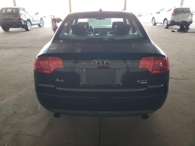 WAUDF78E56A256837 - 2006 AUDI A4 2.0T QUATTRO BLACK photo 6