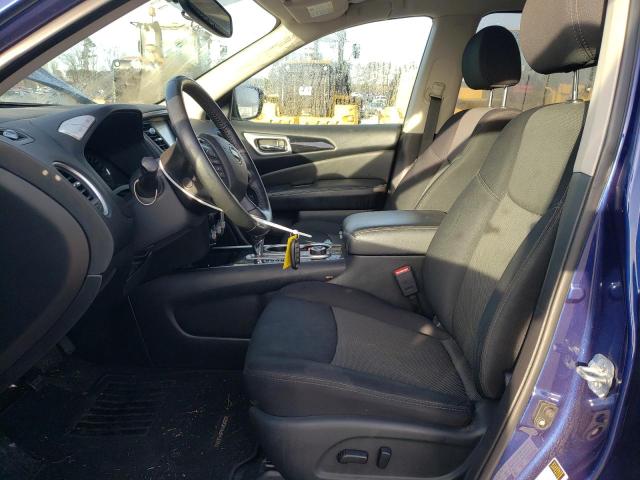 5N1DR2MM5JC642788 - 2018 NISSAN PATHFINDER S BLUE photo 7