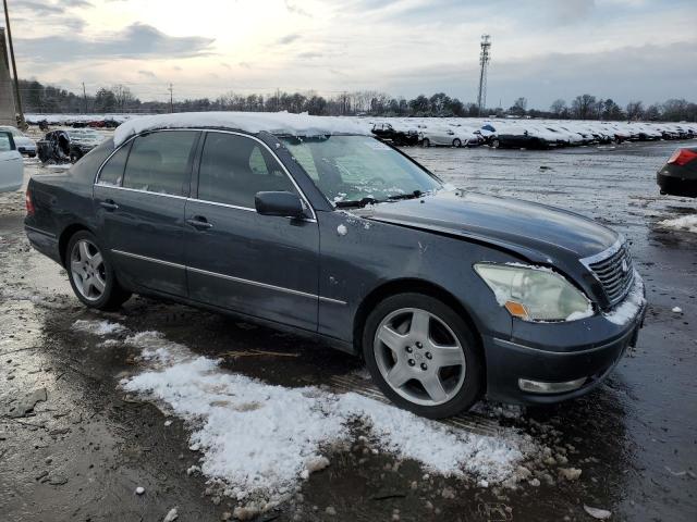 JTHBN36F865031899 - 2006 LEXUS LS 430 GRAY photo 4