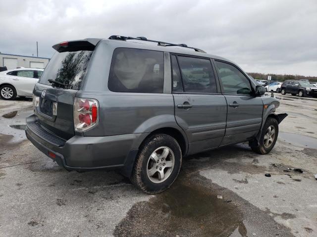 5FNYF28588B019759 - 2008 HONDA PILOT EXL GRAY photo 3