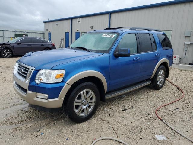 1FMEU7EE6AUA37955 - 2010 FORD EXPLORER EDDIE BAUER BLUE photo 1