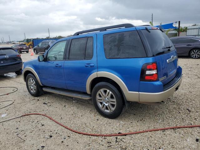 1FMEU7EE6AUA37955 - 2010 FORD EXPLORER EDDIE BAUER BLUE photo 2