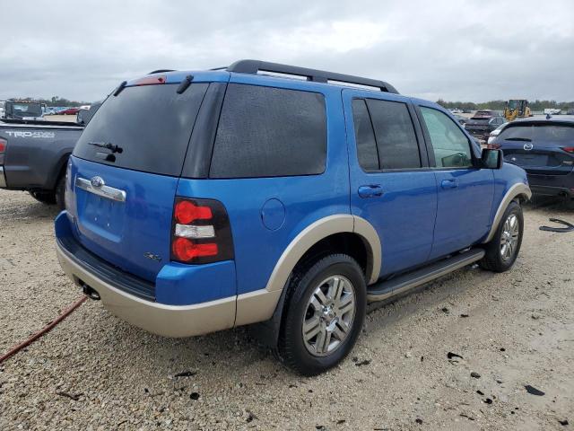 1FMEU7EE6AUA37955 - 2010 FORD EXPLORER EDDIE BAUER BLUE photo 3