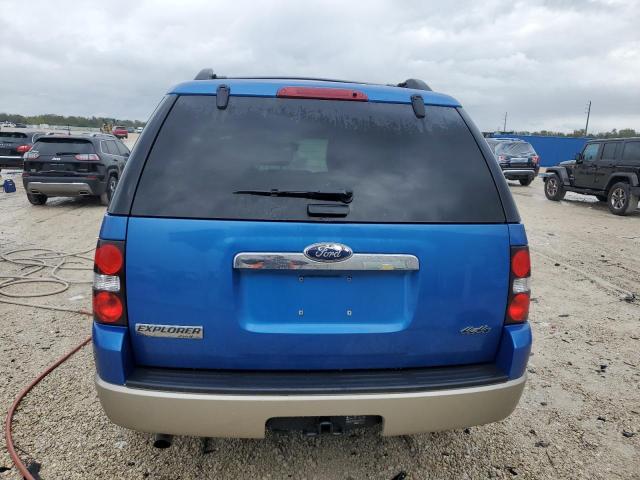 1FMEU7EE6AUA37955 - 2010 FORD EXPLORER EDDIE BAUER BLUE photo 6