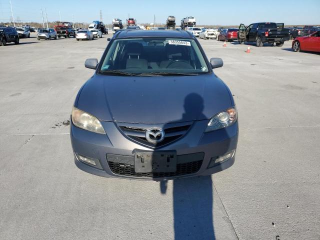 JM1BK324271613844 - 2007 MAZDA 3 S GRAY photo 5