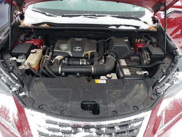 JTJBARBZXK2182526 - 2019 LEXUS NX 300 BASE 红色 照片 11