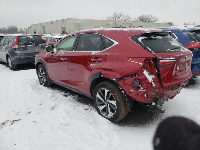 JTJBARBZXK2182526 - 2019 LEXUS NX 300 BASE 红色 照片 2