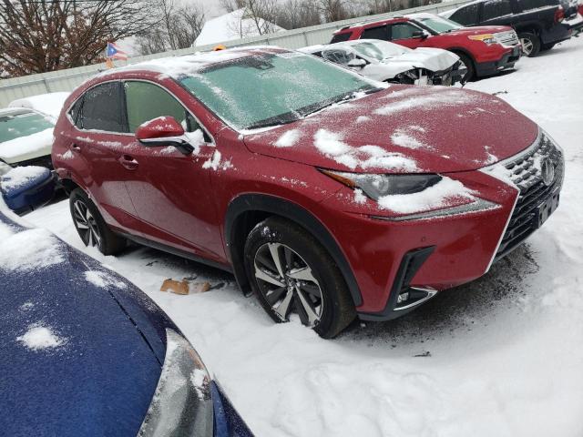 JTJBARBZXK2182526 - 2019 LEXUS NX 300 BASE RED photo 4