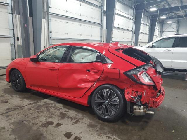 SHHFK7H69KU218429 - 2019 HONDA CIVIC EX RED photo 2