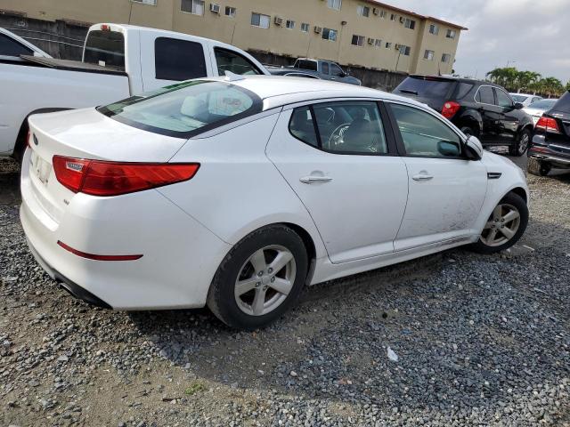 KNAGM4A78F5639287 - 2015 KIA OPTIMA LX WHITE photo 3