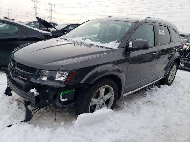 3C4PDCGG3HT560827 - 2017 DODGE JOURNEY CROSSROAD GRAY photo 1