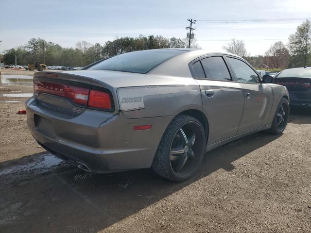 2C3CDXBG2CH111433 - 2012 DODGE CHARGER SE GRAY photo 3