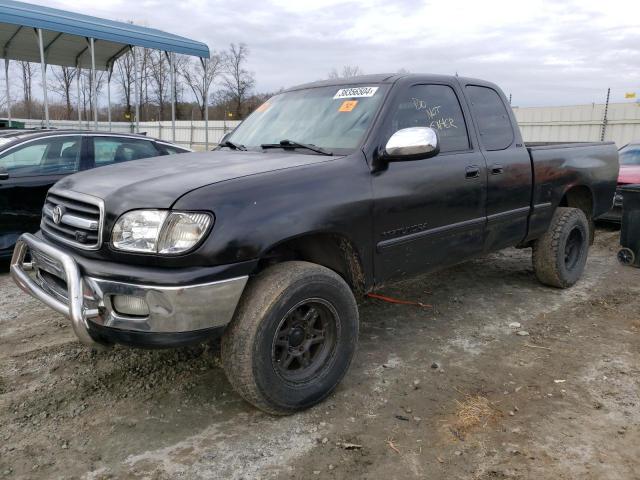 5TBBT44112S292521 - 2002 TOYOTA TUNDRA ACCESS CAB BLACK photo 1