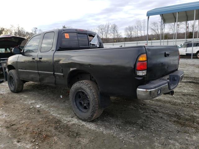 5TBBT44112S292521 - 2002 TOYOTA TUNDRA ACCESS CAB შავი ფოტო 2