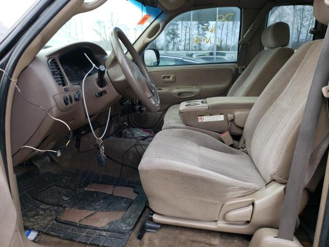 5TBBT44112S292521 - 2002 TOYOTA TUNDRA ACCESS CAB შავი ფოტო 7