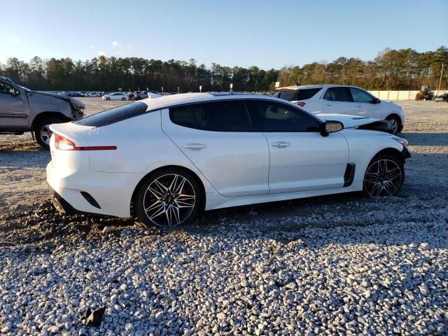 KNAE45LC1N6104608 - 2022 KIA STINGER GT1 WHITE photo 3