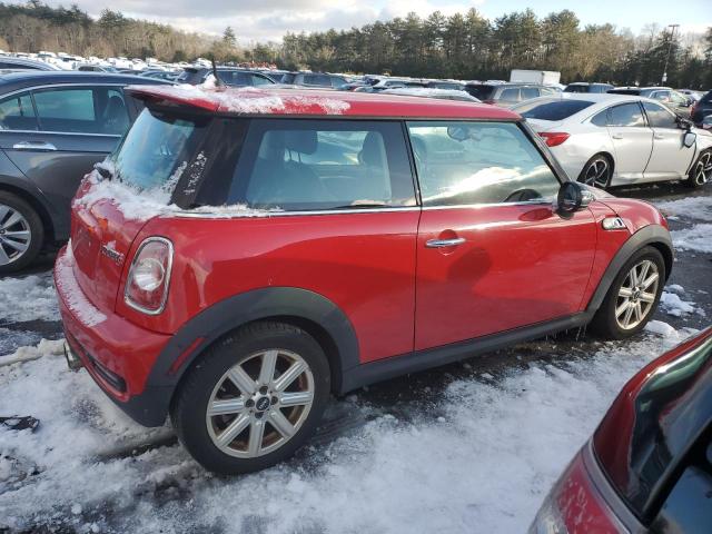 WMWSV3C58CTY18420 - 2012 MINI COOPER S RED photo 3