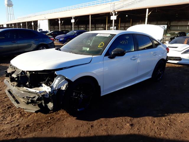 2HGFE2F51NH575481 - 2022 HONDA CIVIC SPORT 白色 照片 1
