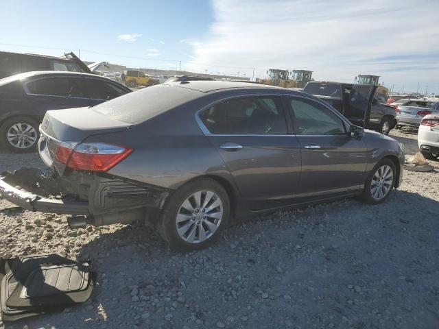 1HGCR2F82EA074681 - 2014 HONDA ACCORD EXL GRAY photo 3