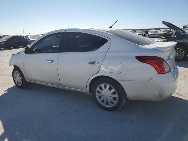 3N1CN7AP5EL866440 - 2014 NISSAN VERSA S WHITE photo 2