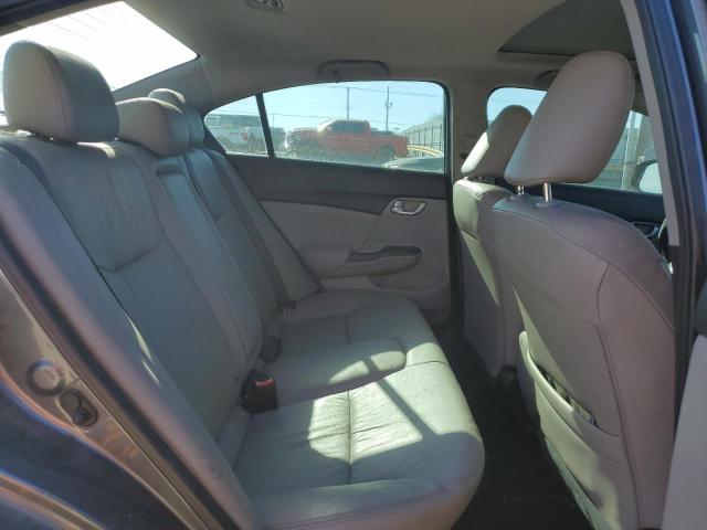 19XFB2F97DE033242 - 2013 HONDA CIVIC EXL ნაცრისფერი ფოტო 10