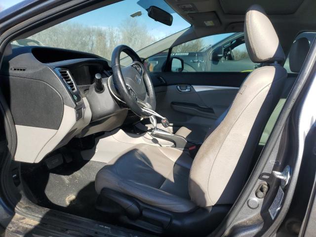 19XFB2F97DE033242 - 2013 HONDA CIVIC EXL ნაცრისფერი ფოტო 7