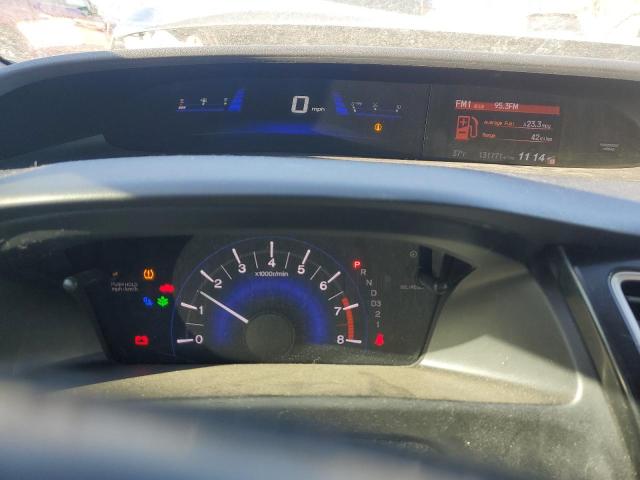 19XFB2F97DE033242 - 2013 HONDA CIVIC EXL ნაცრისფერი ფოტო 9