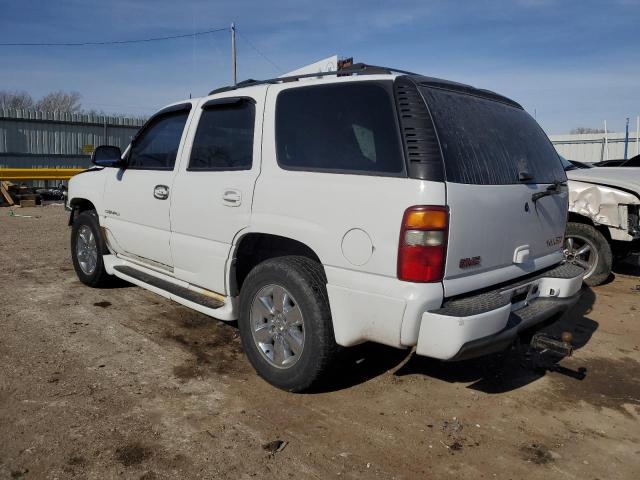 1GKEK63U02J306361 - 2002 GMC DENALI WHITE photo 2