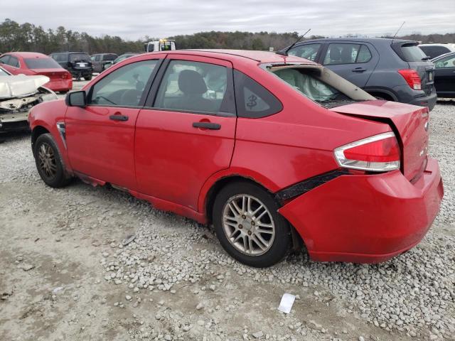 1FAHP35NX8W191722 - 2008 FORD FOCUS SE RED photo 2