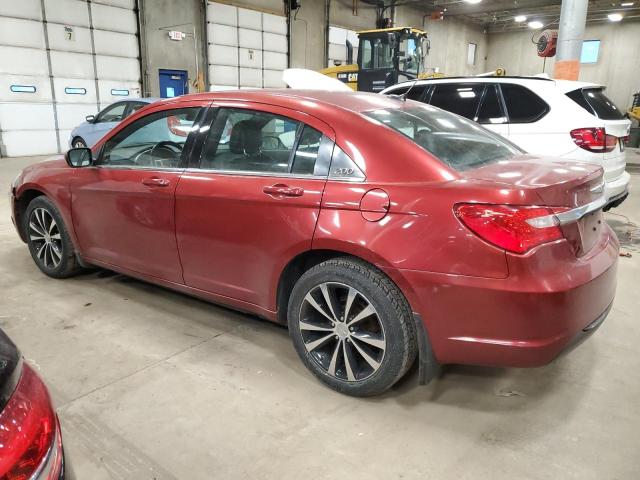 1C3BC8FG7BN567903 - 2011 CHRYSLER 200 S BURGUNDY photo 2