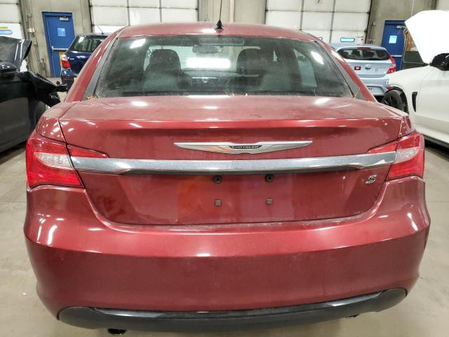 1C3BC8FG7BN567903 - 2011 CHRYSLER 200 S BURGUNDY photo 6